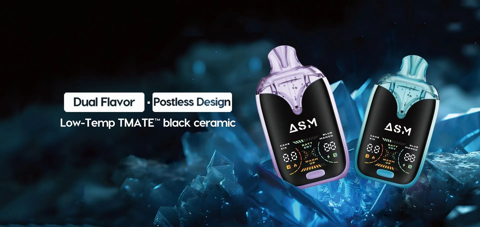 Low-Temp Dual Flavor Disposable