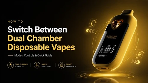 Bagaimana anda beralih antara vapes gplecable dua ruang